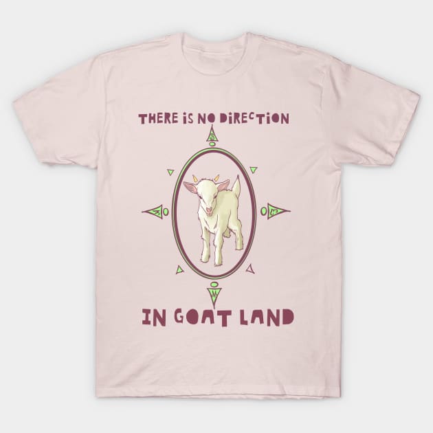 Goat Land 2 T-Shirt by Rogue Ways